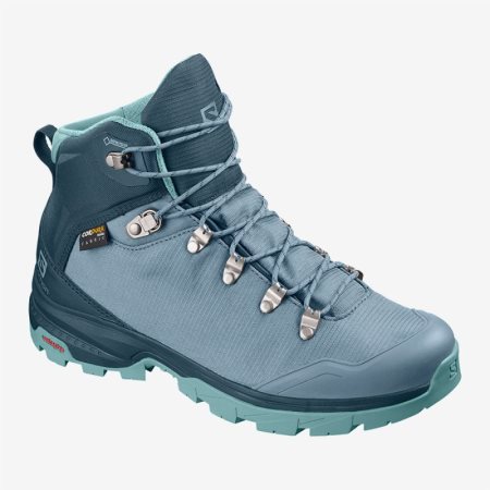 Salomon OUTback 500 GTX W Womens Hiking Boots Turquoise | Salomon South Africa